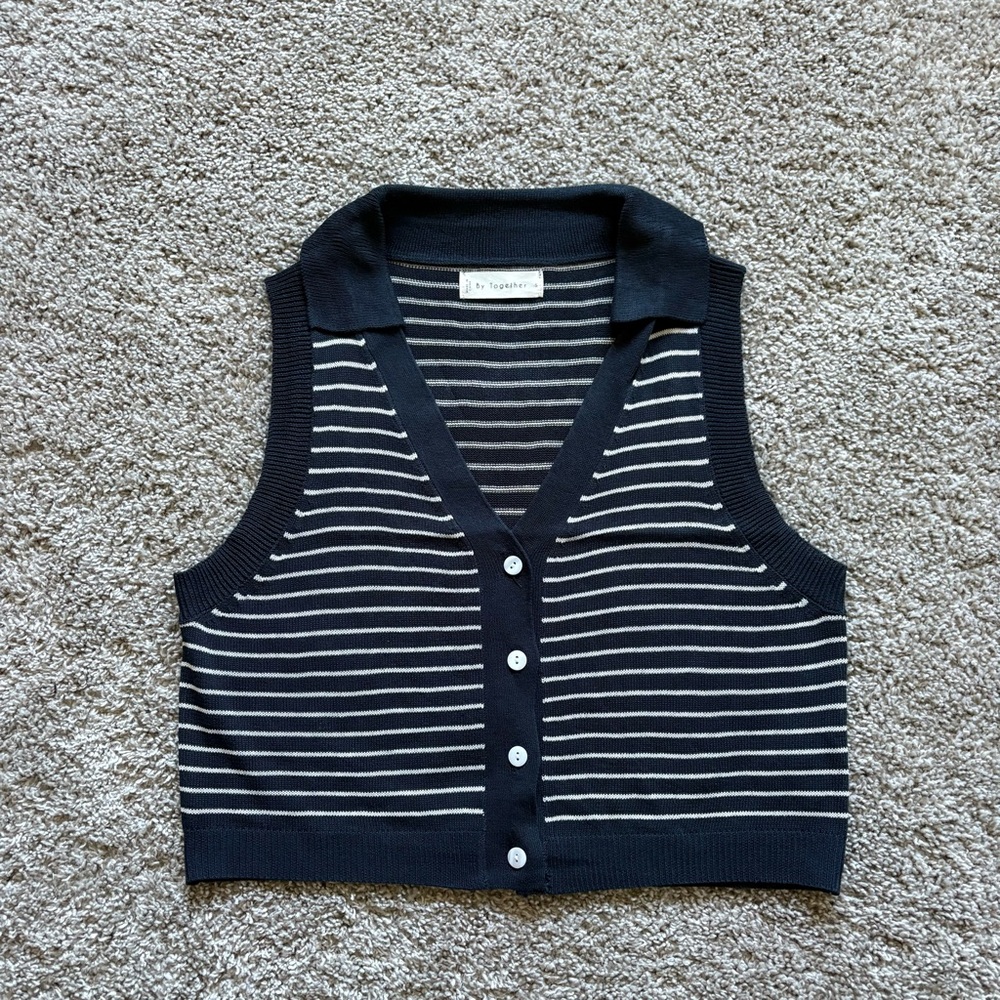 NWOT By Together Sweater Vest - Picture 2 of 6